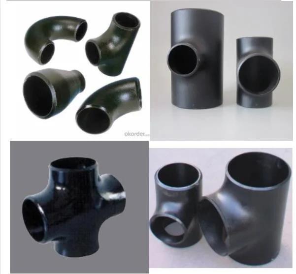 Seamless Welded Carbon Steel Steel Pipe Fitting Tee for Oil Water and Gas